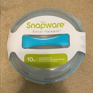 Blue Food Storage Container Set